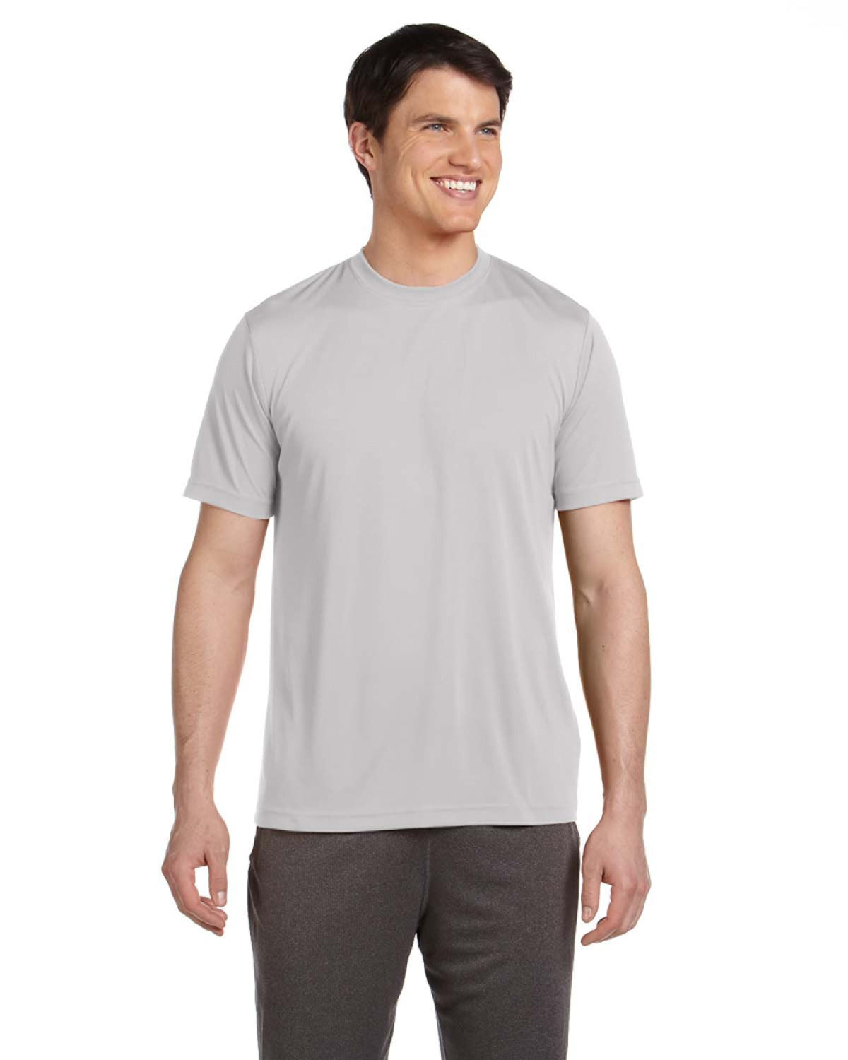 Unisex Performance Short-Sleeve T-Shirt - Sport Silver