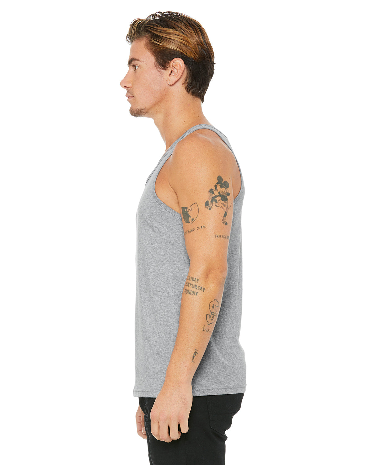 Unisex Heather CVC Tank - Heather Athletic