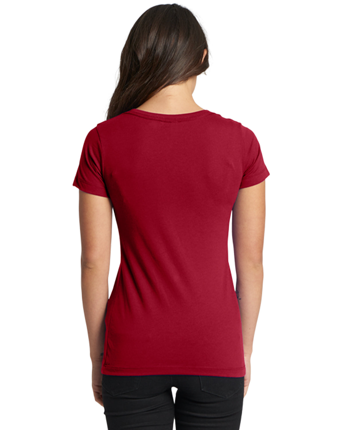 Women's 'Junior Fit' Ideal T-Shirt - Cardinal