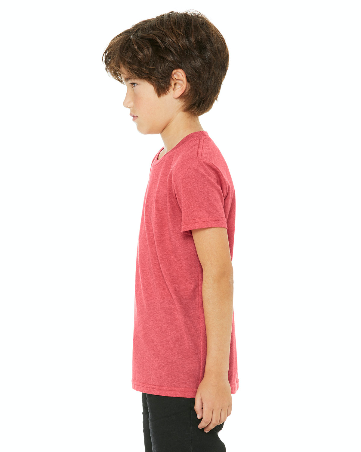 Youth Triblend Short-Sleeve T-Shirt - Red Triblend