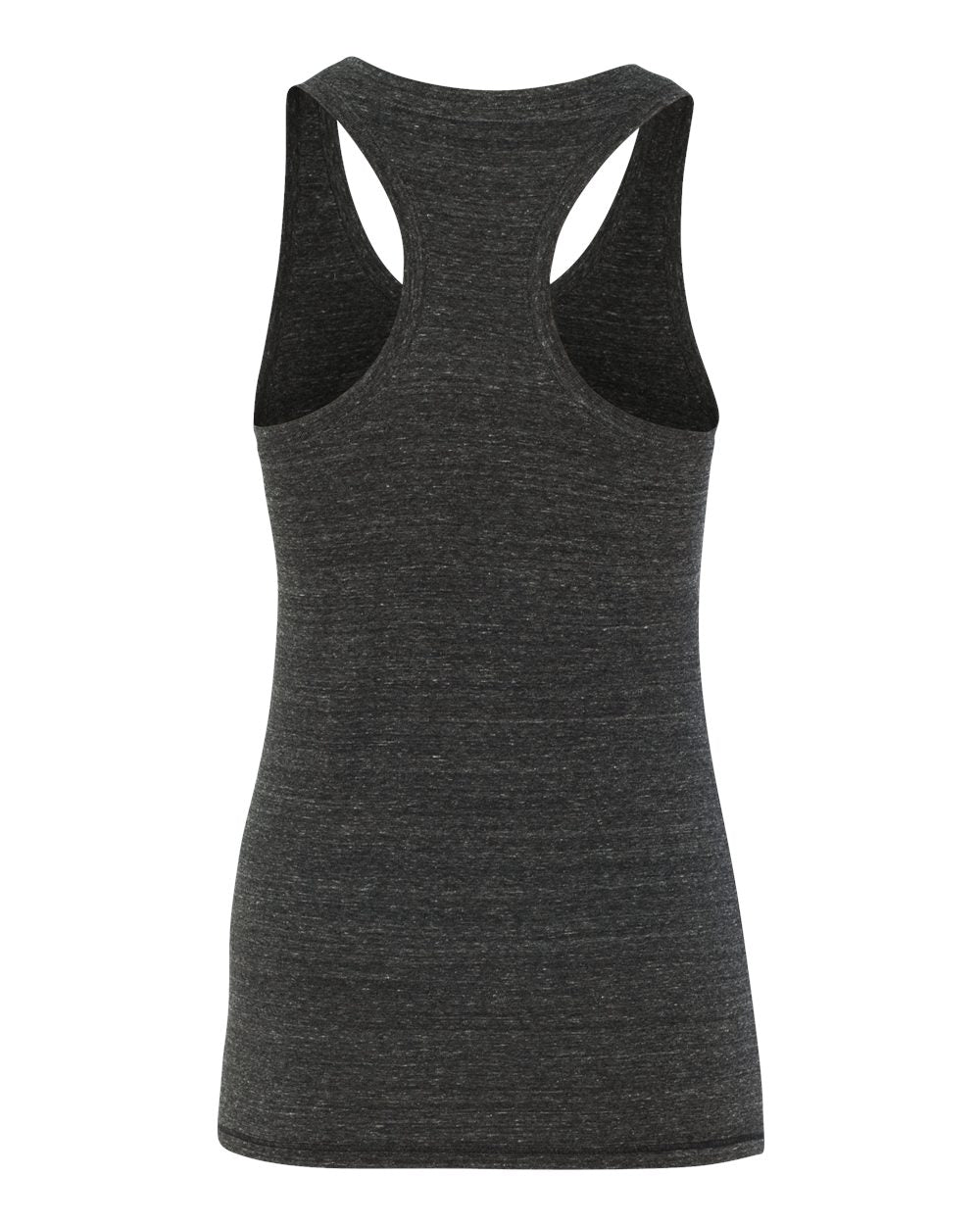 Women's Triblend Racerback Tank - Charcoal Heather Triblend