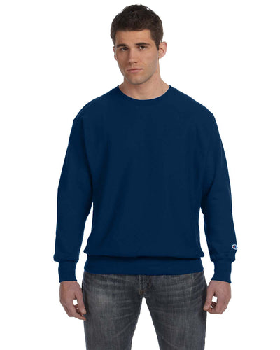 Unisex Reverse Weave® Crew - Sport Dark Navy