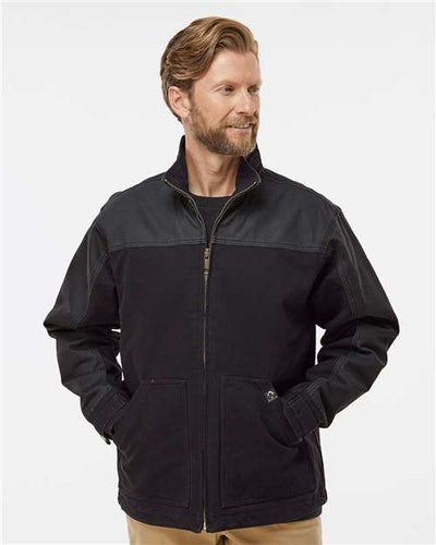 DRI DUCK 5089T Black/ Charcoal — on model front
