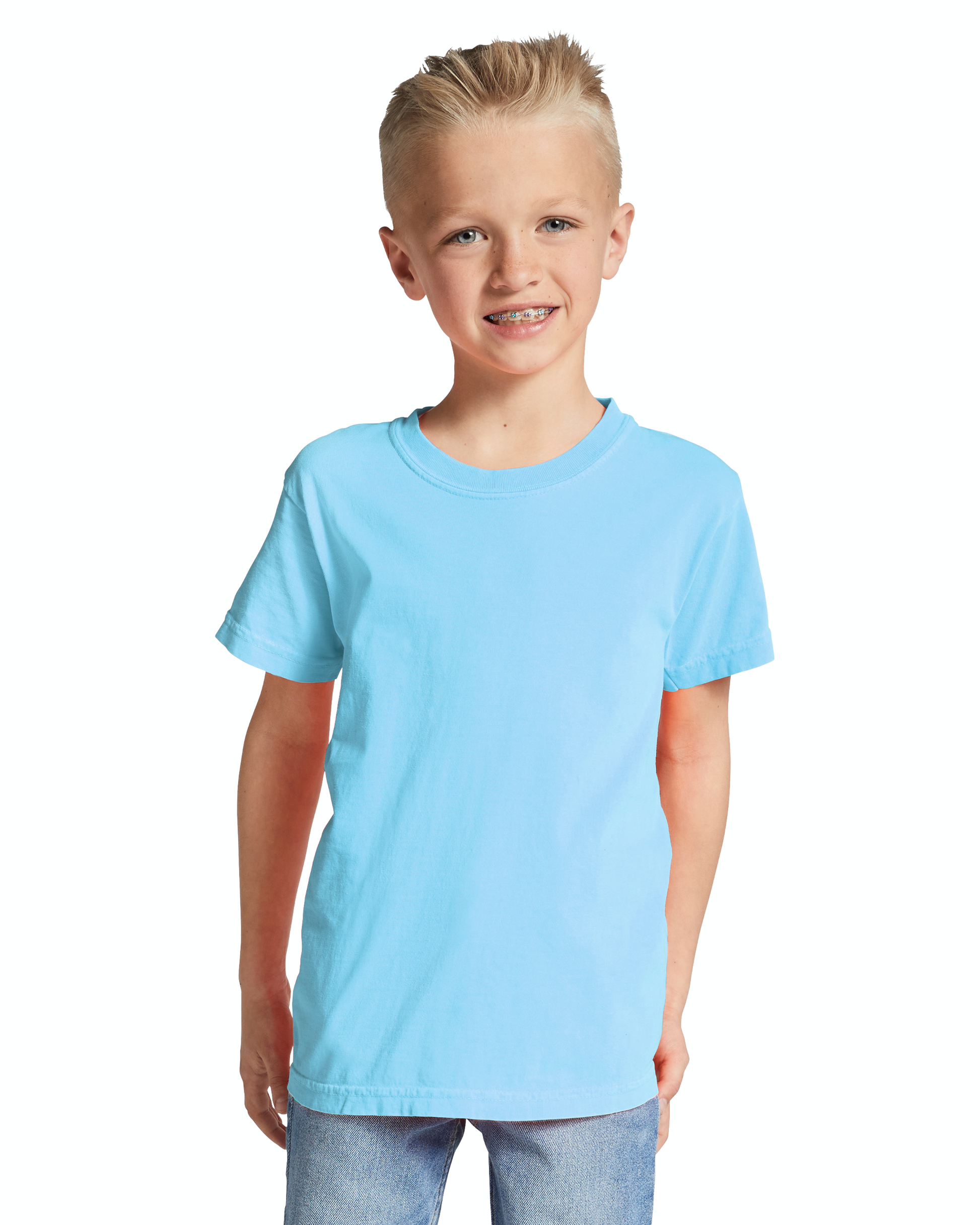 Youth Midweight RS T-Shirt - Chambray