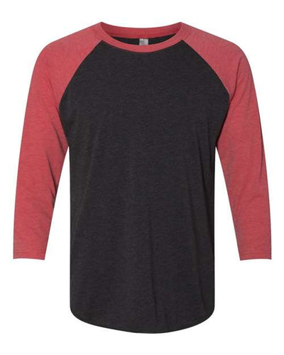 Next Level 6051 Vintage Red Sleeves/ Vintage Black Body — front