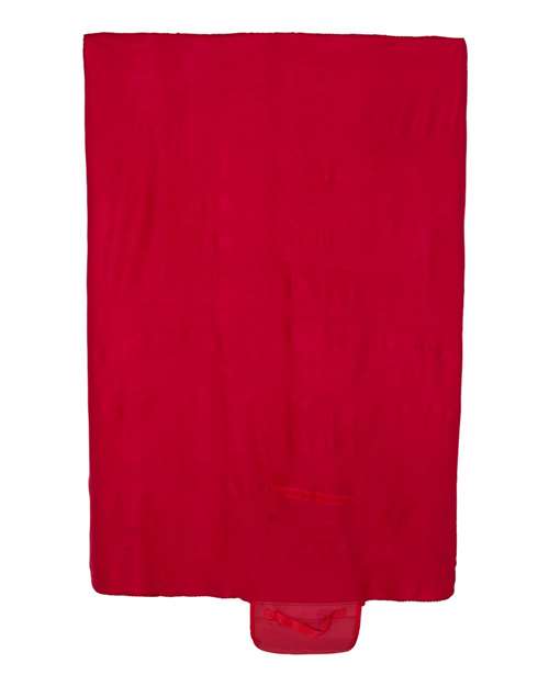 Alpine Fleece 8718 Red — back
