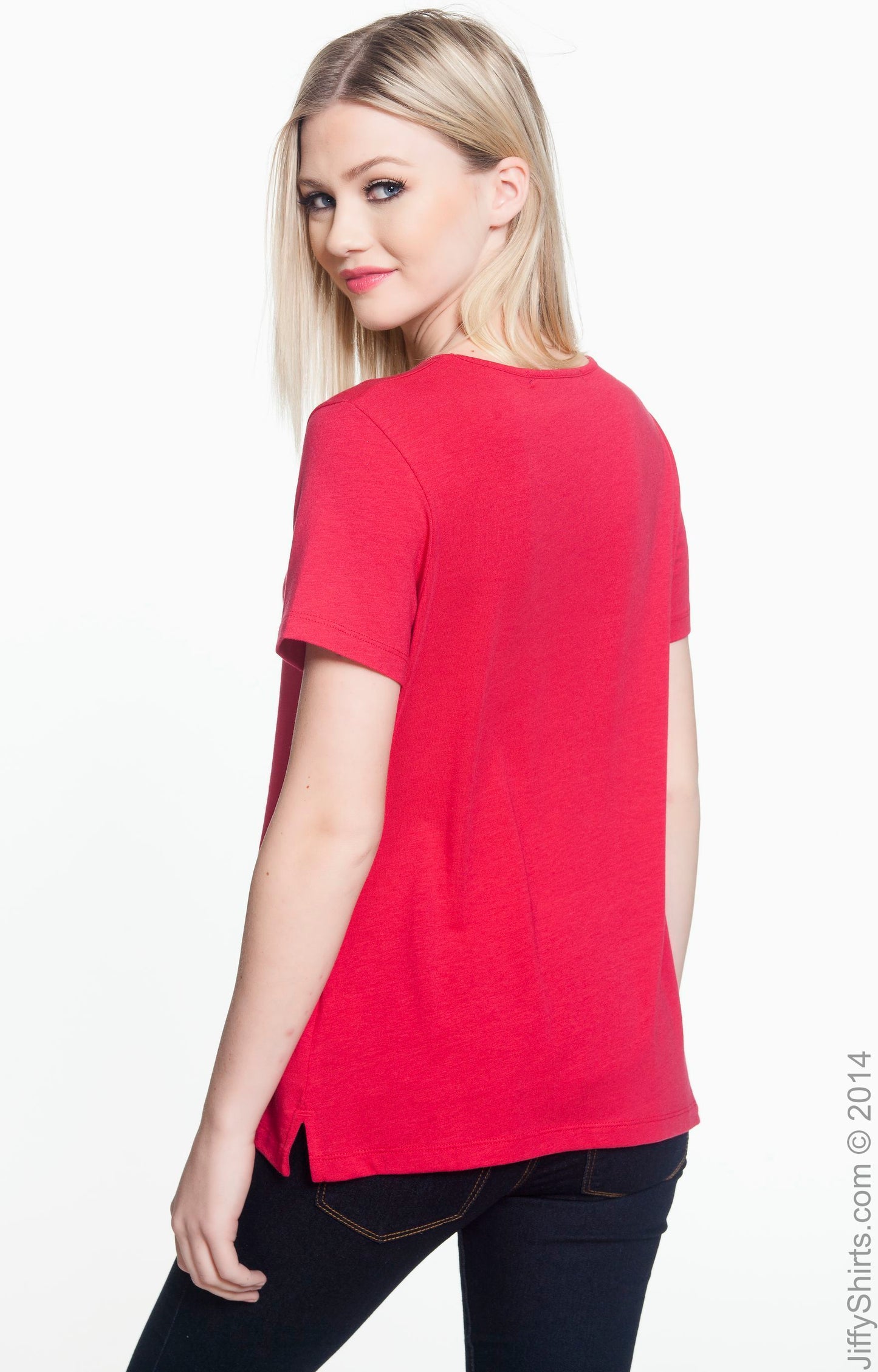 Women's Perfect Fit™ Shell T-Shirt - Red