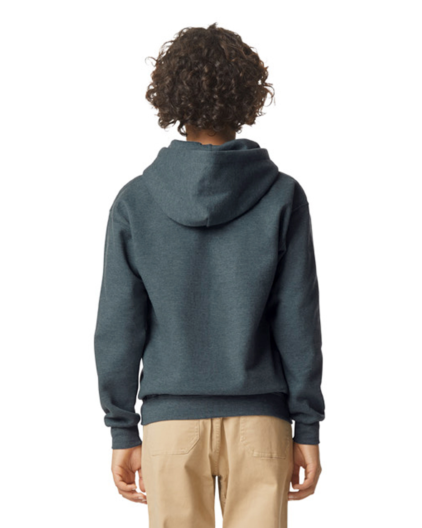 Youth Softstyle Midweight Fleece Hoodie - Dark Heather