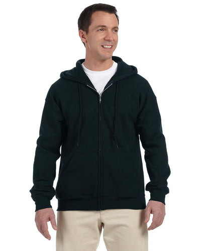 Unisex DryBlend® 50/50 Full-Zip Hoodie - Black