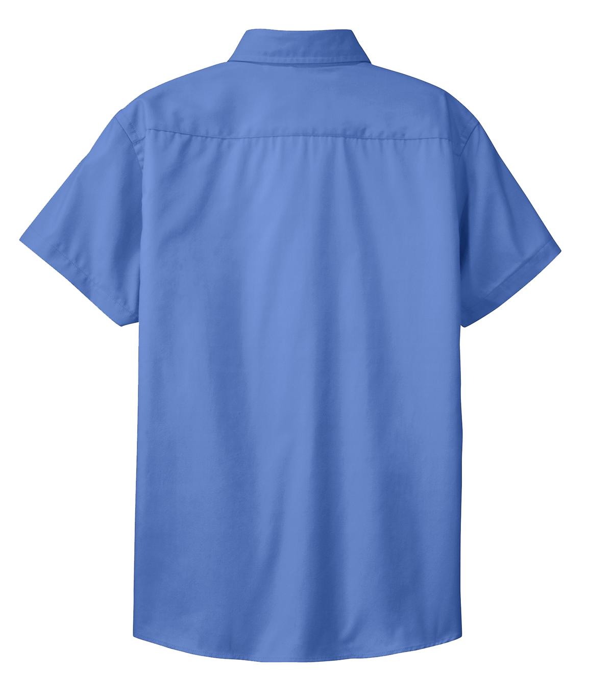 Women's Short Sleeve Easy Care Shirt - Ultramarne Blue