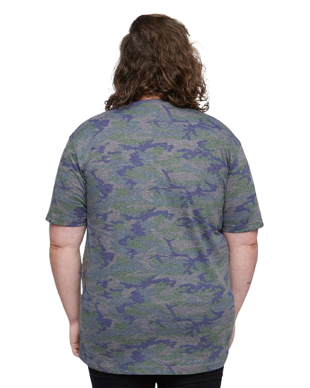 Unisex Fine Jersey T-Shirt - Vintage Camo