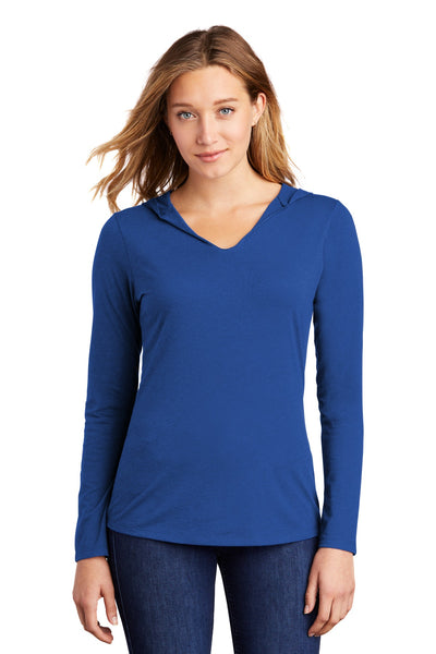 Women's Perfect Tri Long Sleeve Hoodie - Deep Royal