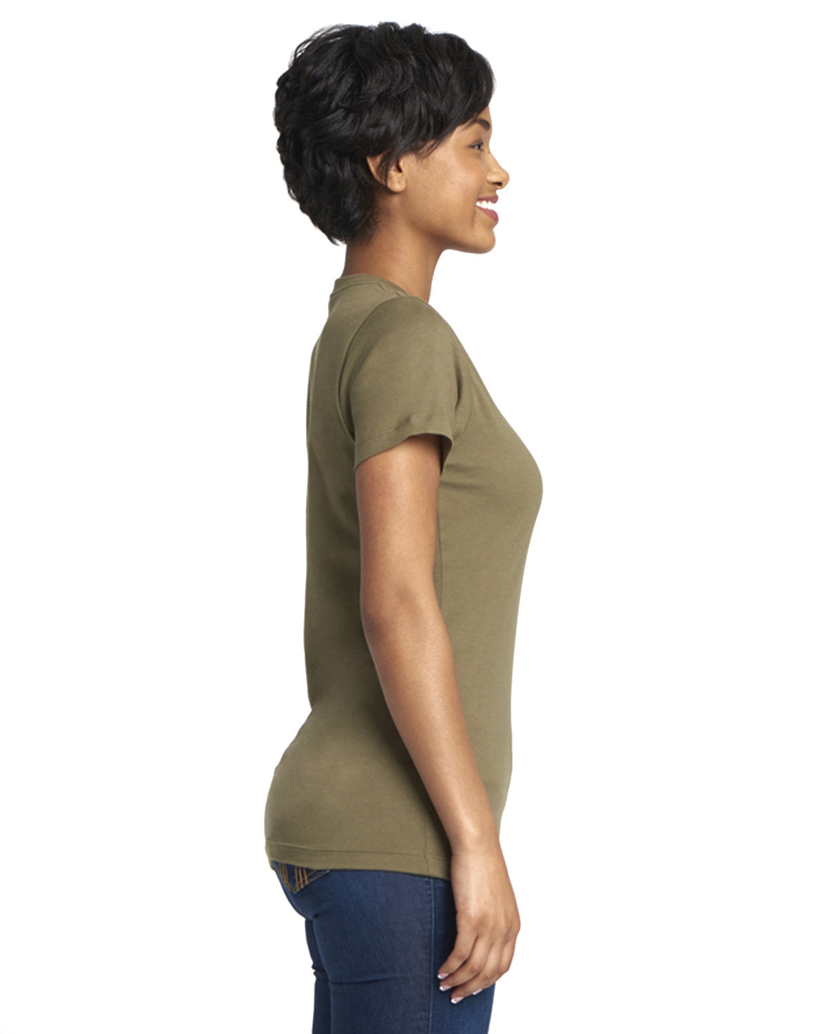Women's Boyfriend T-Shirt - Military Green