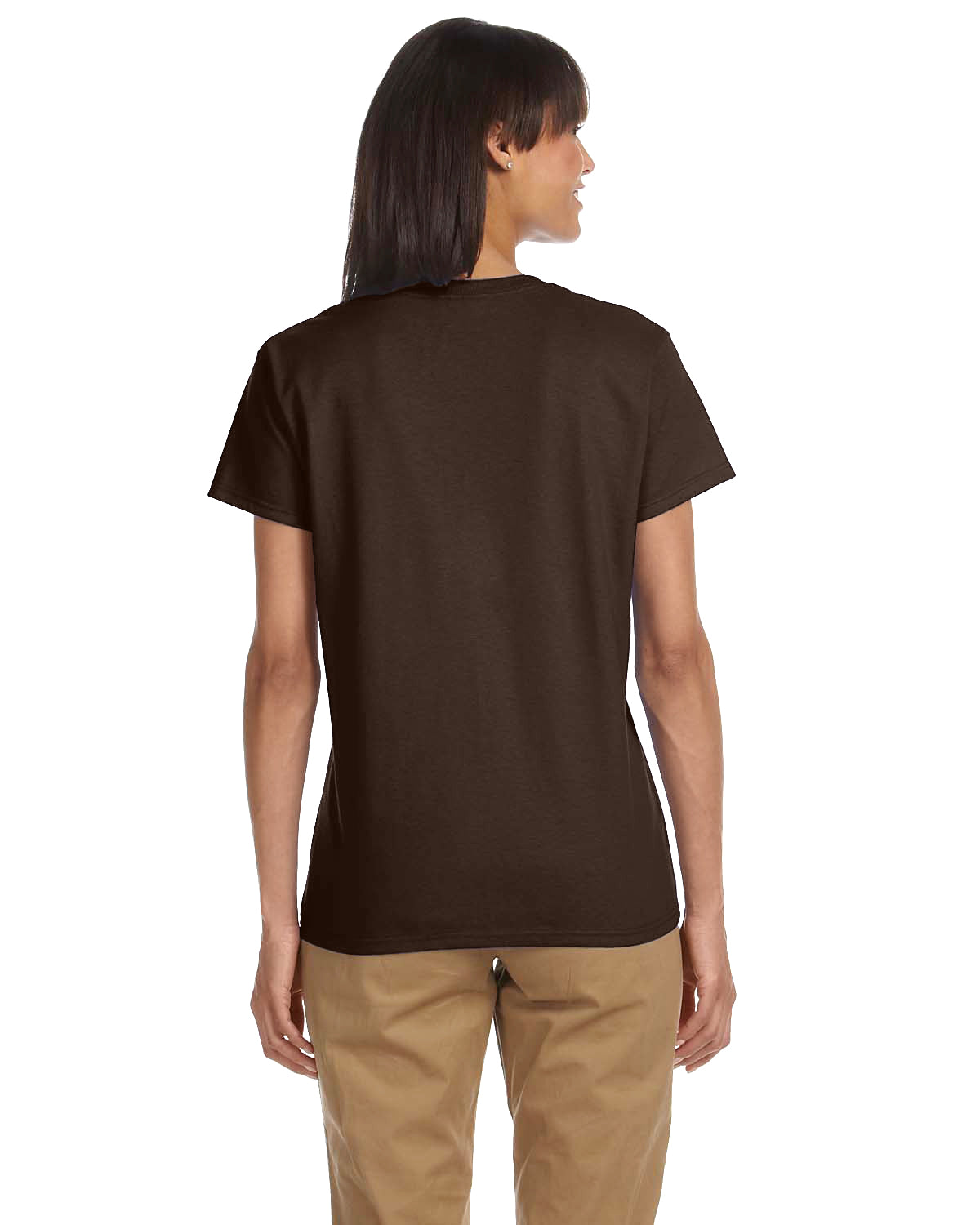 Women's Ultra Cotton® T-Shirt - Dark Chocolate