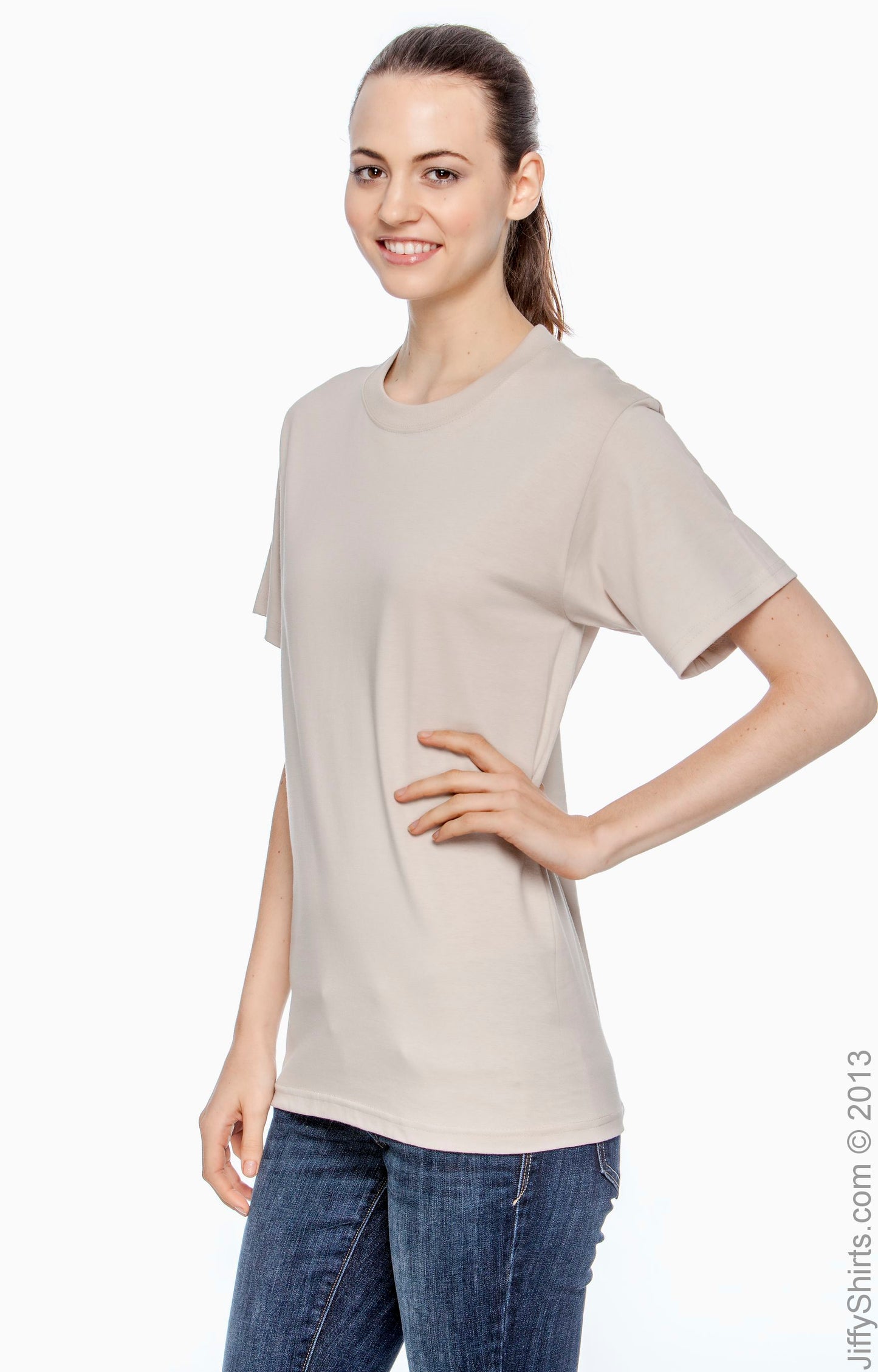 Beefy-T® Short Sleeve Tee - Pebble