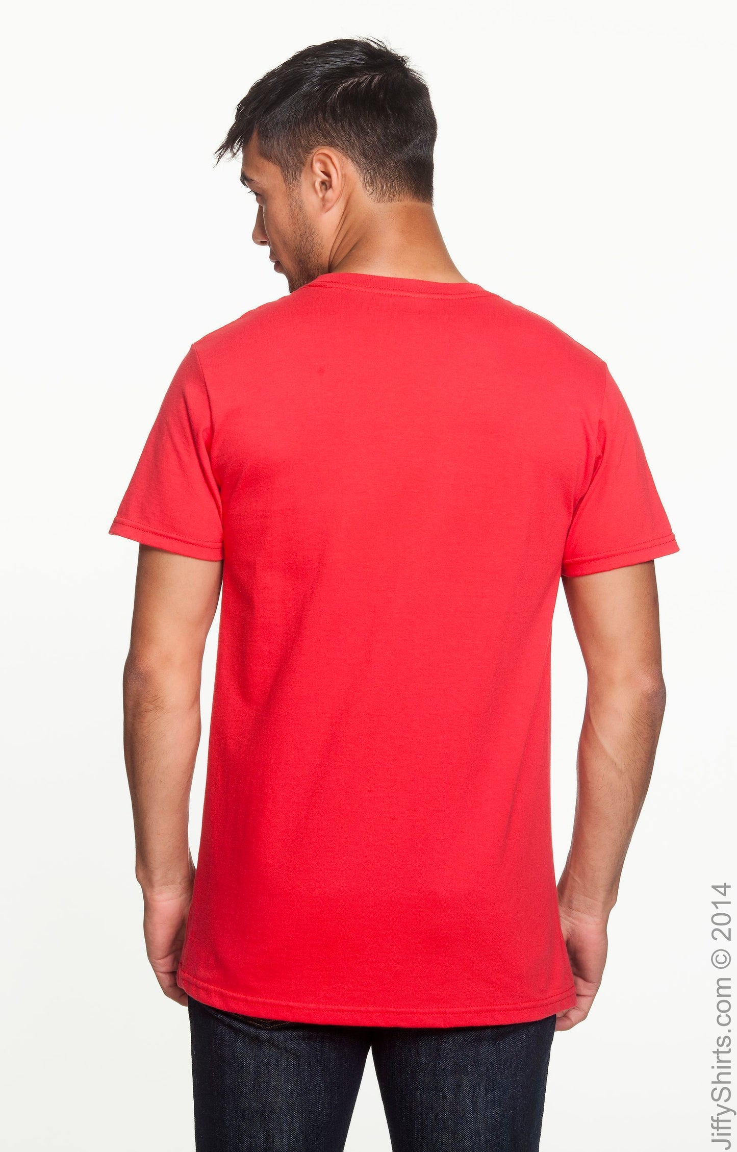 Men's 100% Organic Cotton Classic Short-Sleeve T-Shirt - Red Pepper