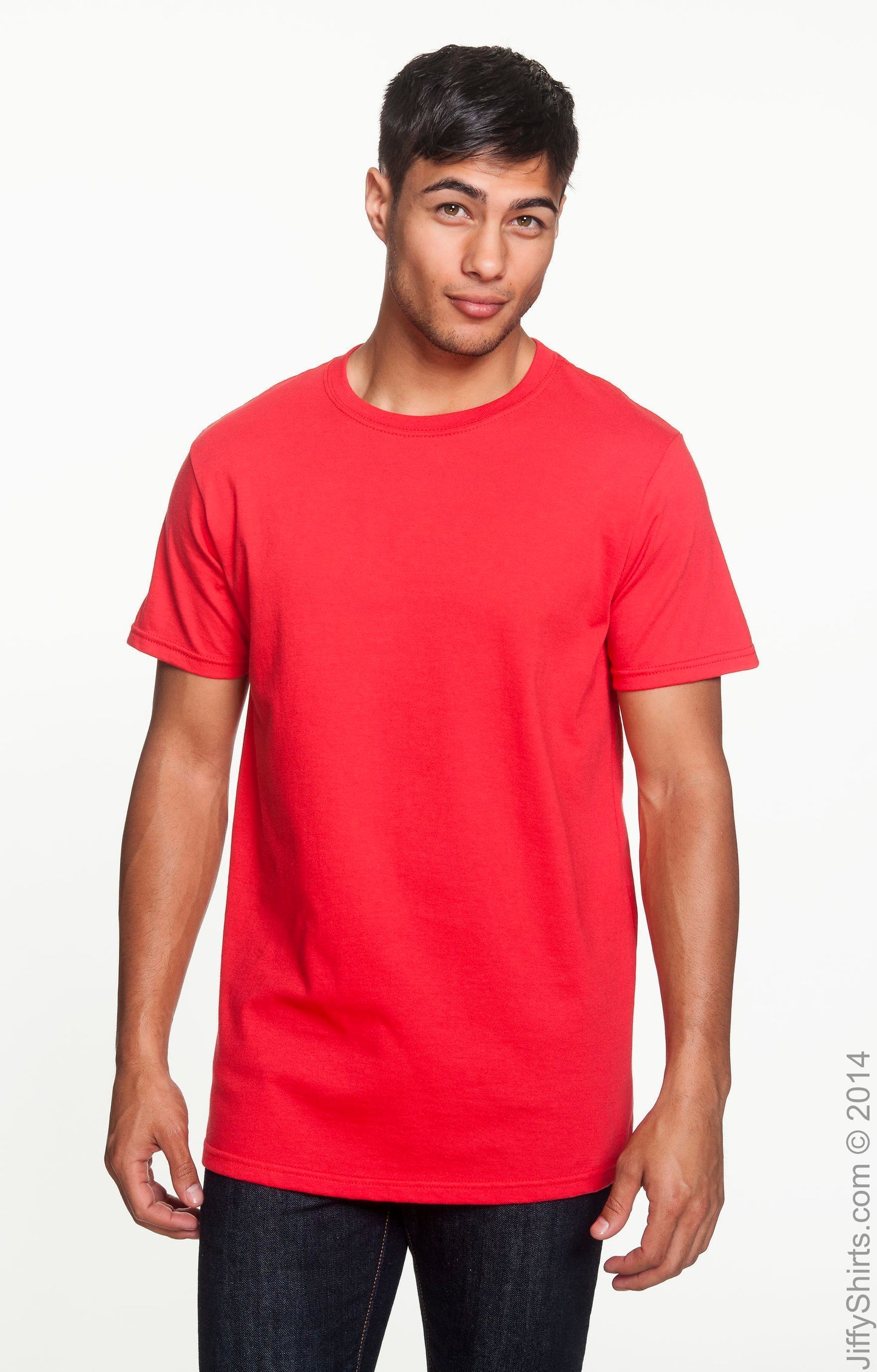 Men's 100% Organic Cotton Classic Short-Sleeve T-Shirt - Red Pepper