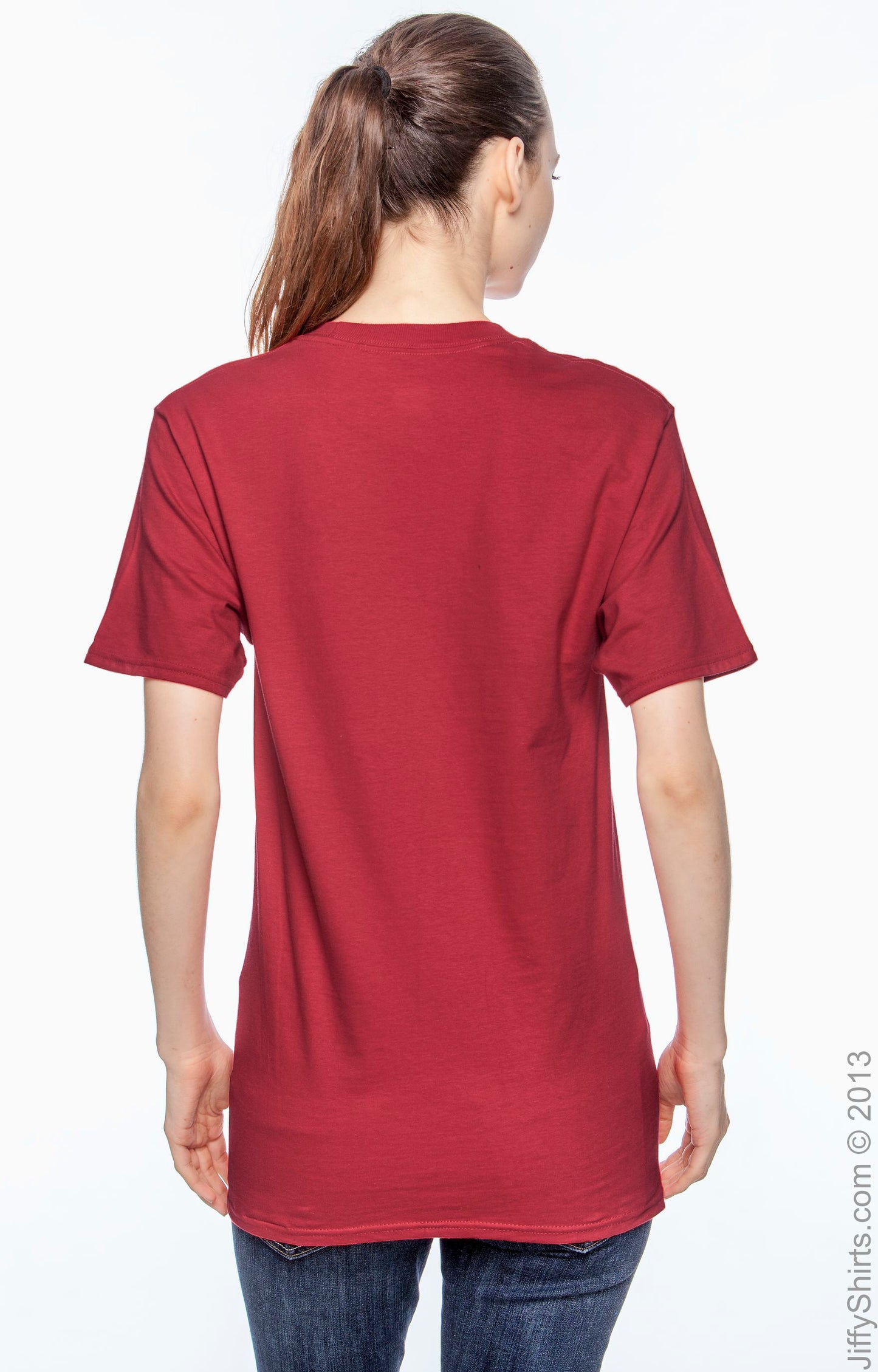 Beefy-T® Short Sleeve Tee - Deep Red
