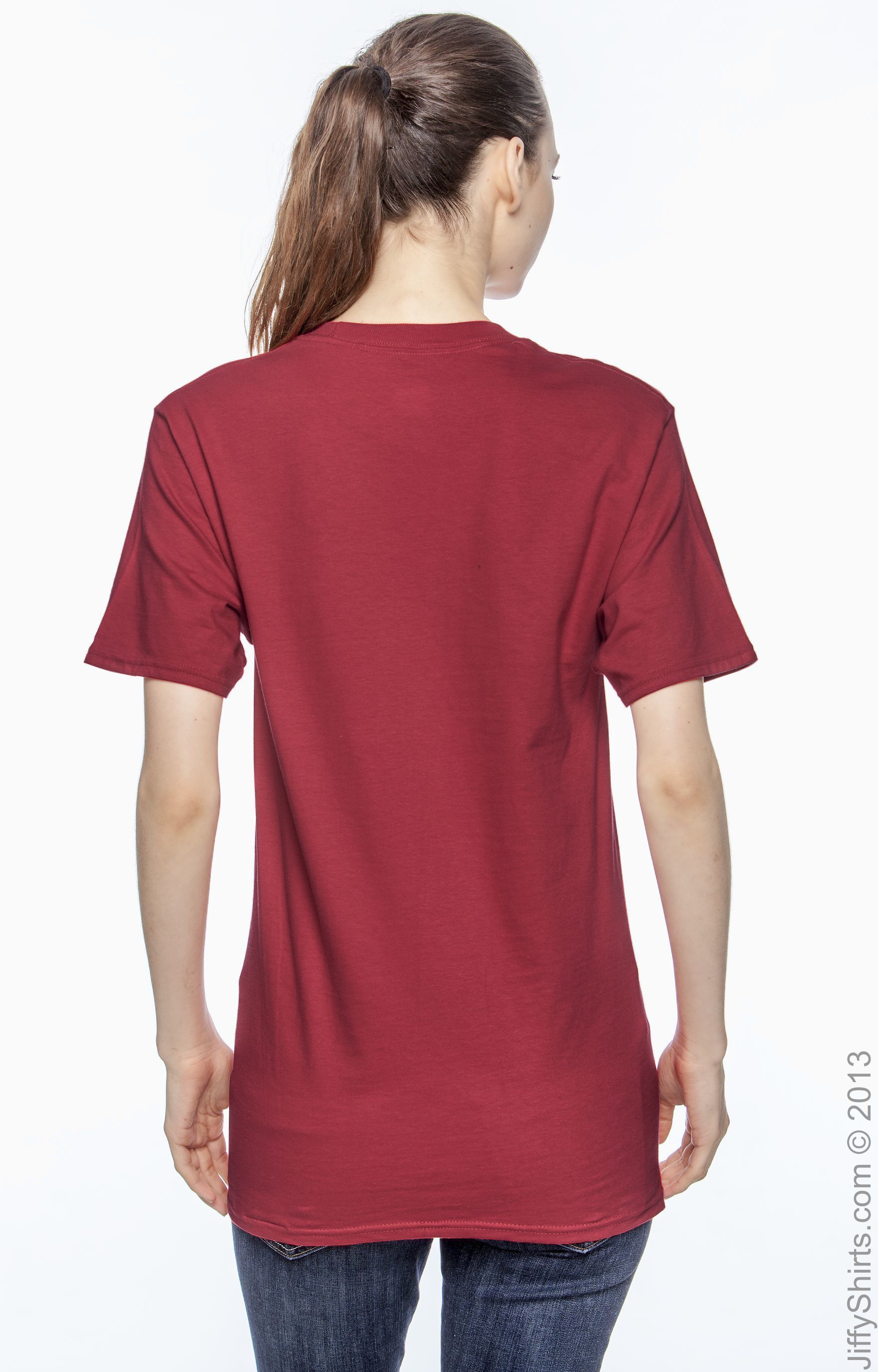 Beefy-T® Short Sleeve Tee - Deep Red