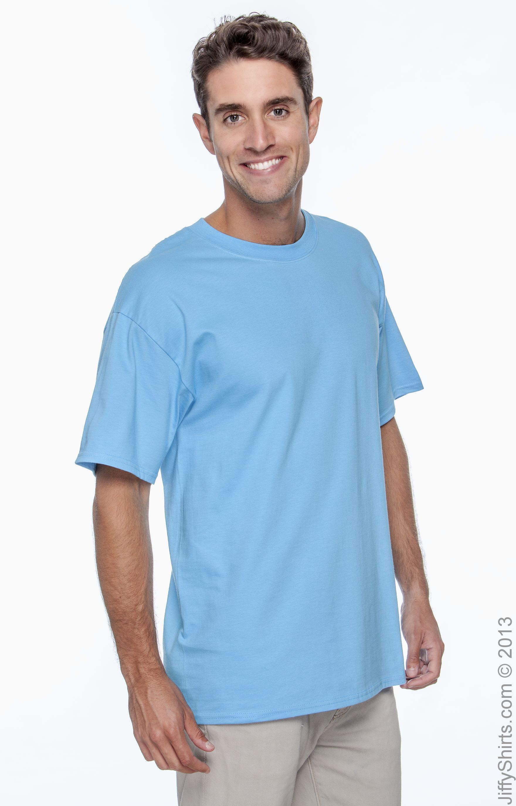Beefy-T® Short Sleeve Tee - Aquatic Blue