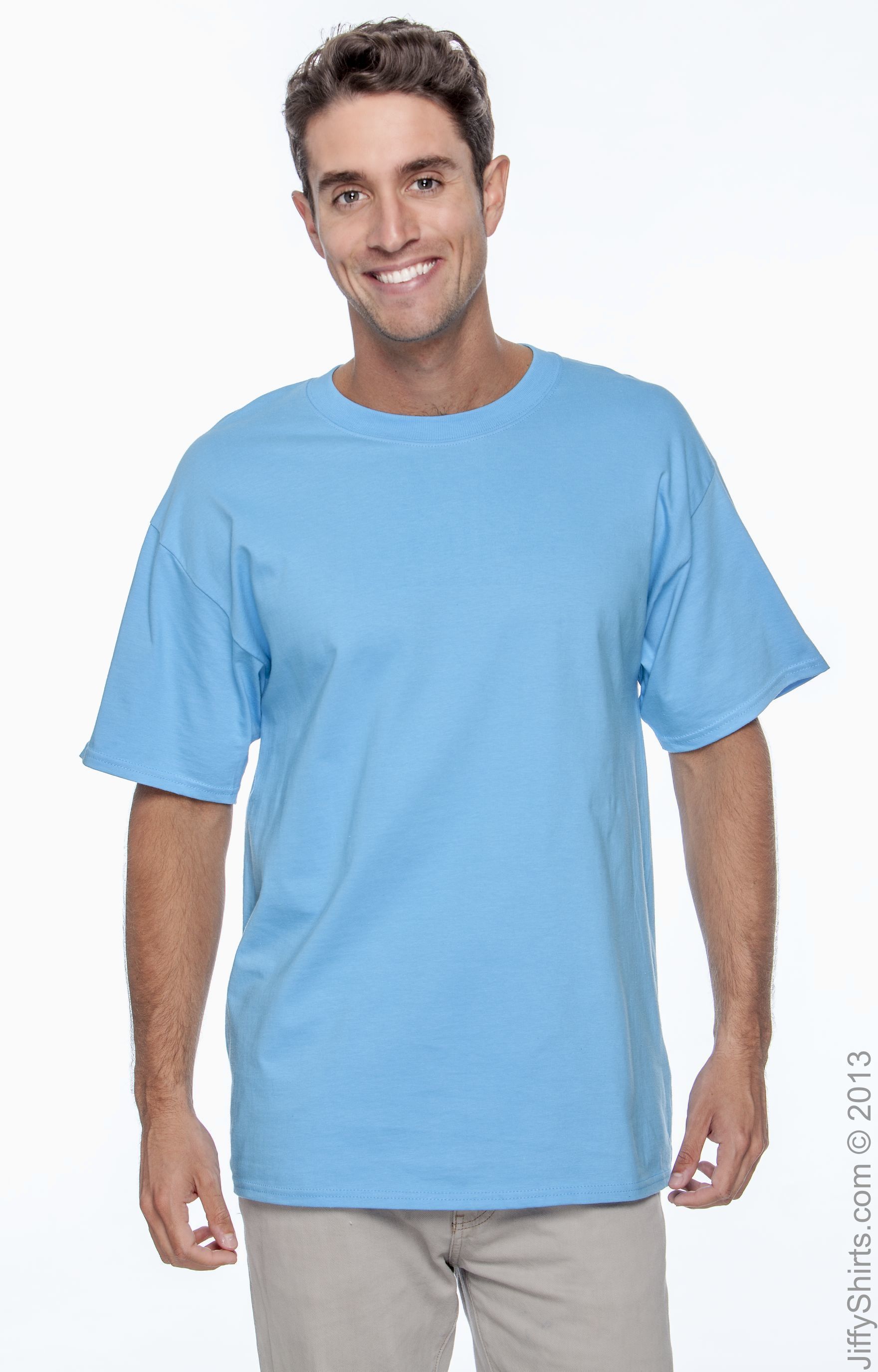 Beefy-T® Short Sleeve Tee - Aquatic Blue