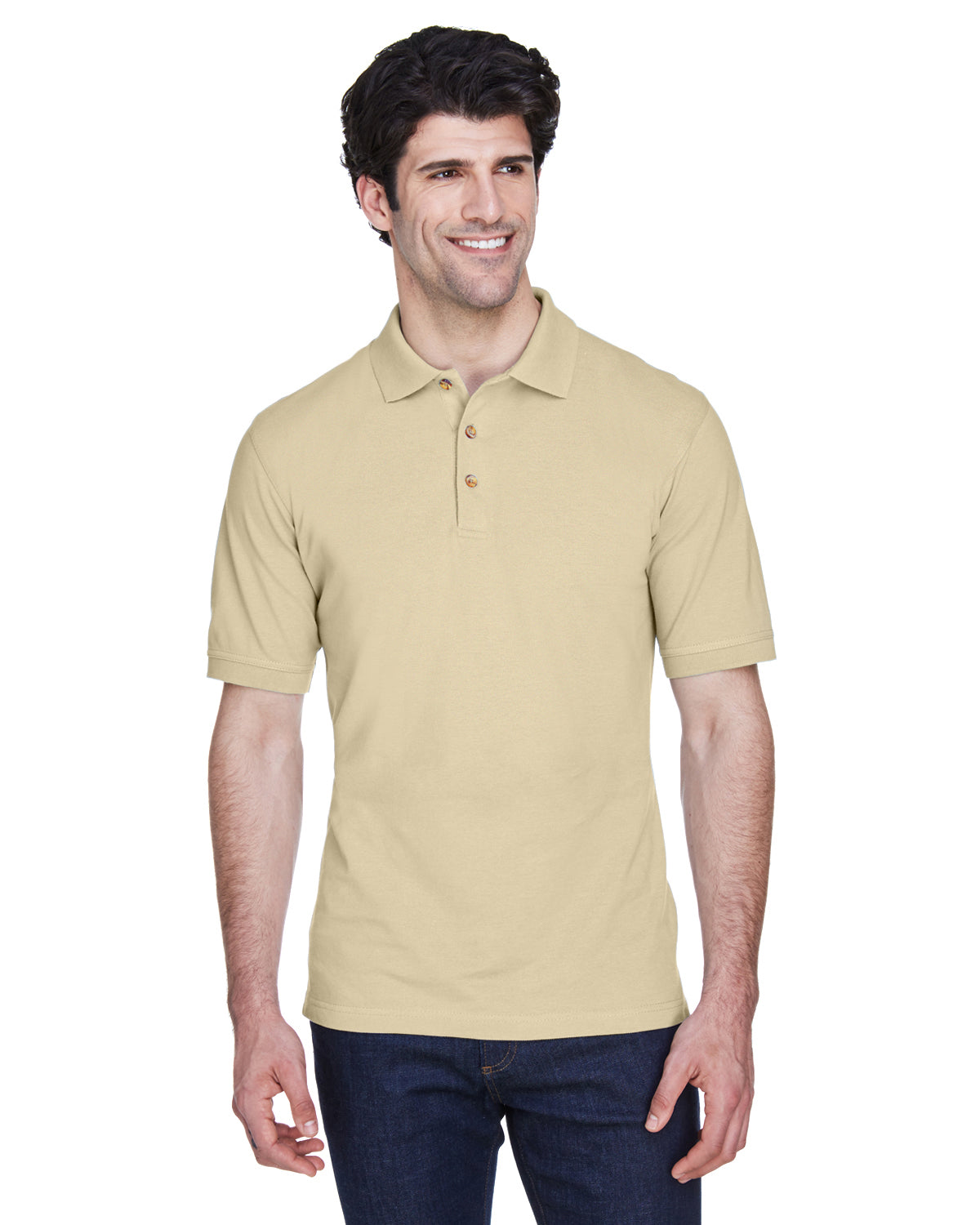 Men's Classic Piqu�� Polo - Putty