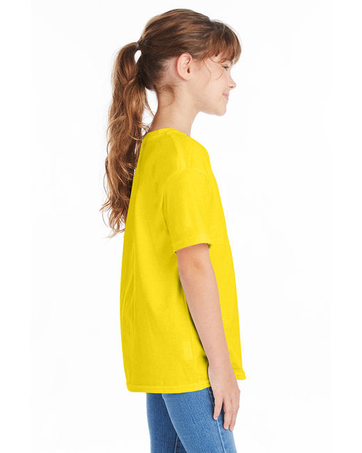 Youth Short Sleeve Essential-T - Athletic Yellow