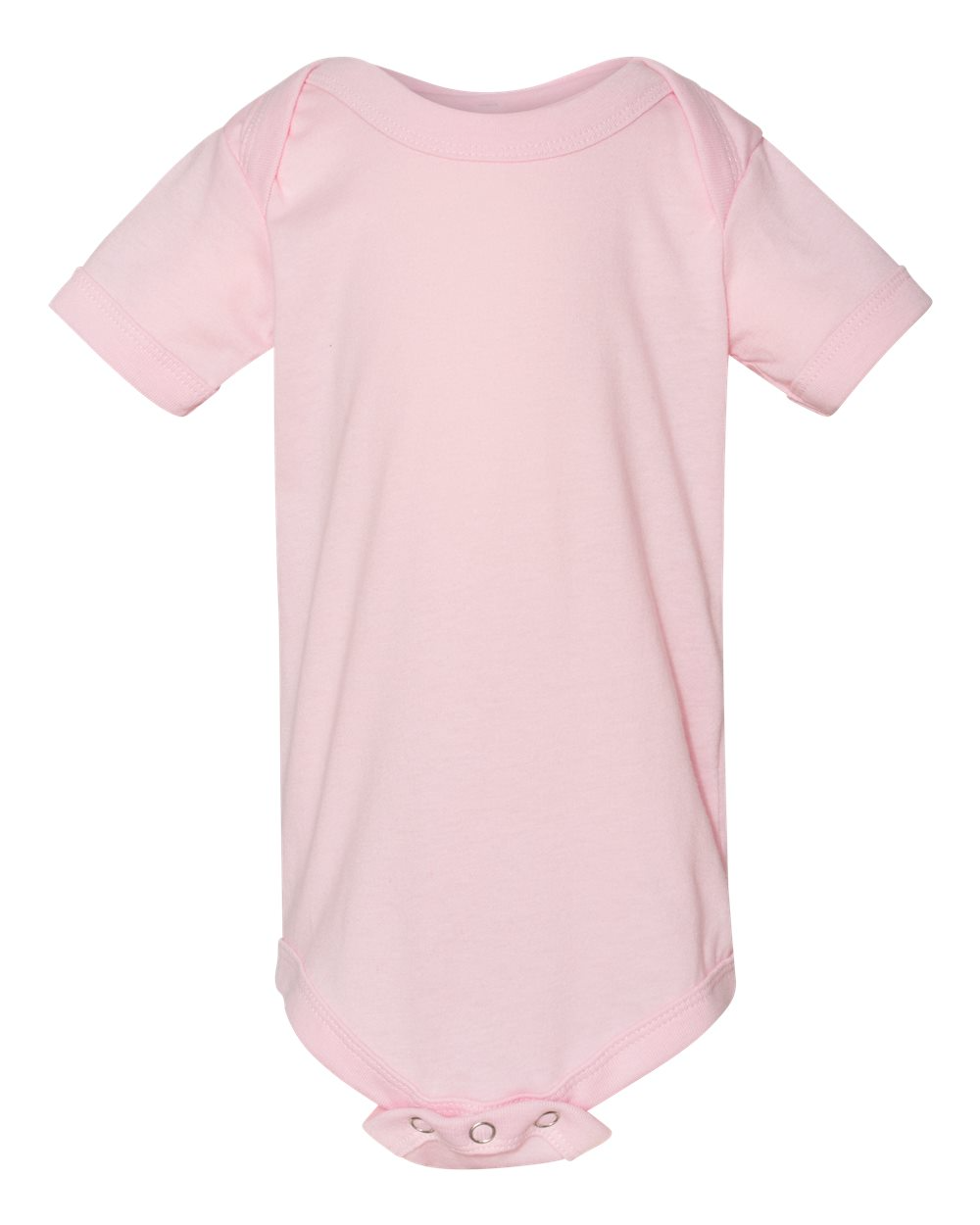 Infant Jersey Short-Sleeve One-Piece - Pink