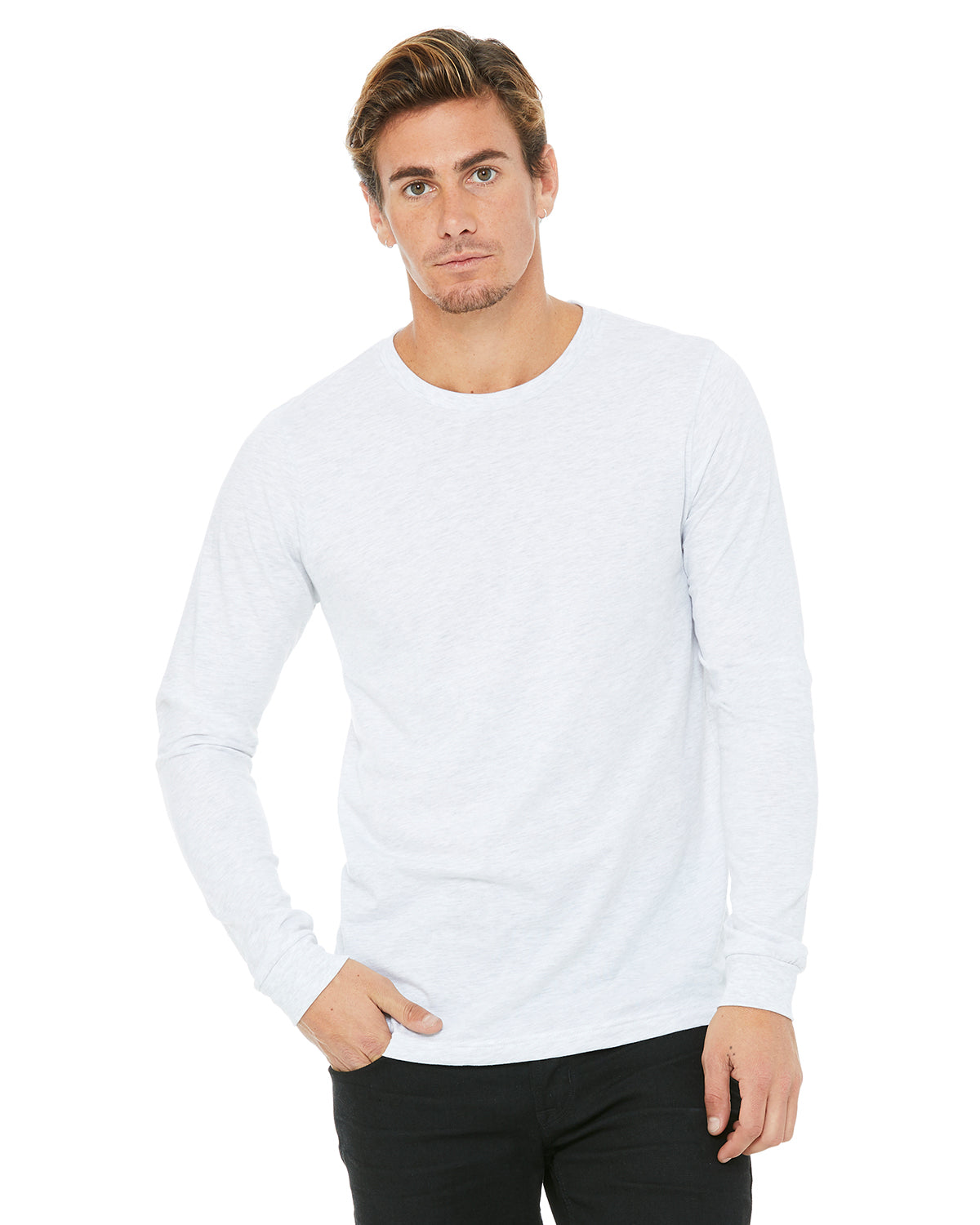 Unisex Jersey Long-Sleeve T-Shirt - Ash
