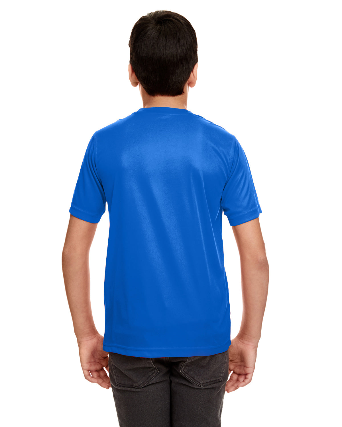 Youth Cool & Dry Sport Performance Interlock T-Shirt - Royal