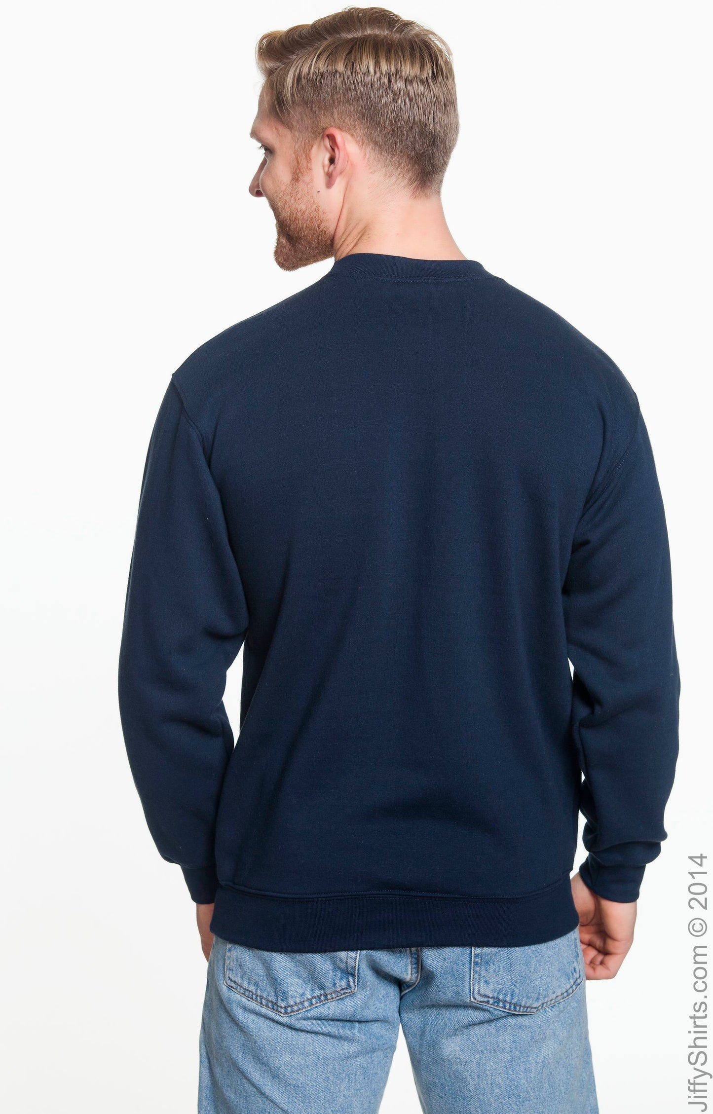 Unisex 80/20 Heavyweight Crewneck Sweatshirt - Navy