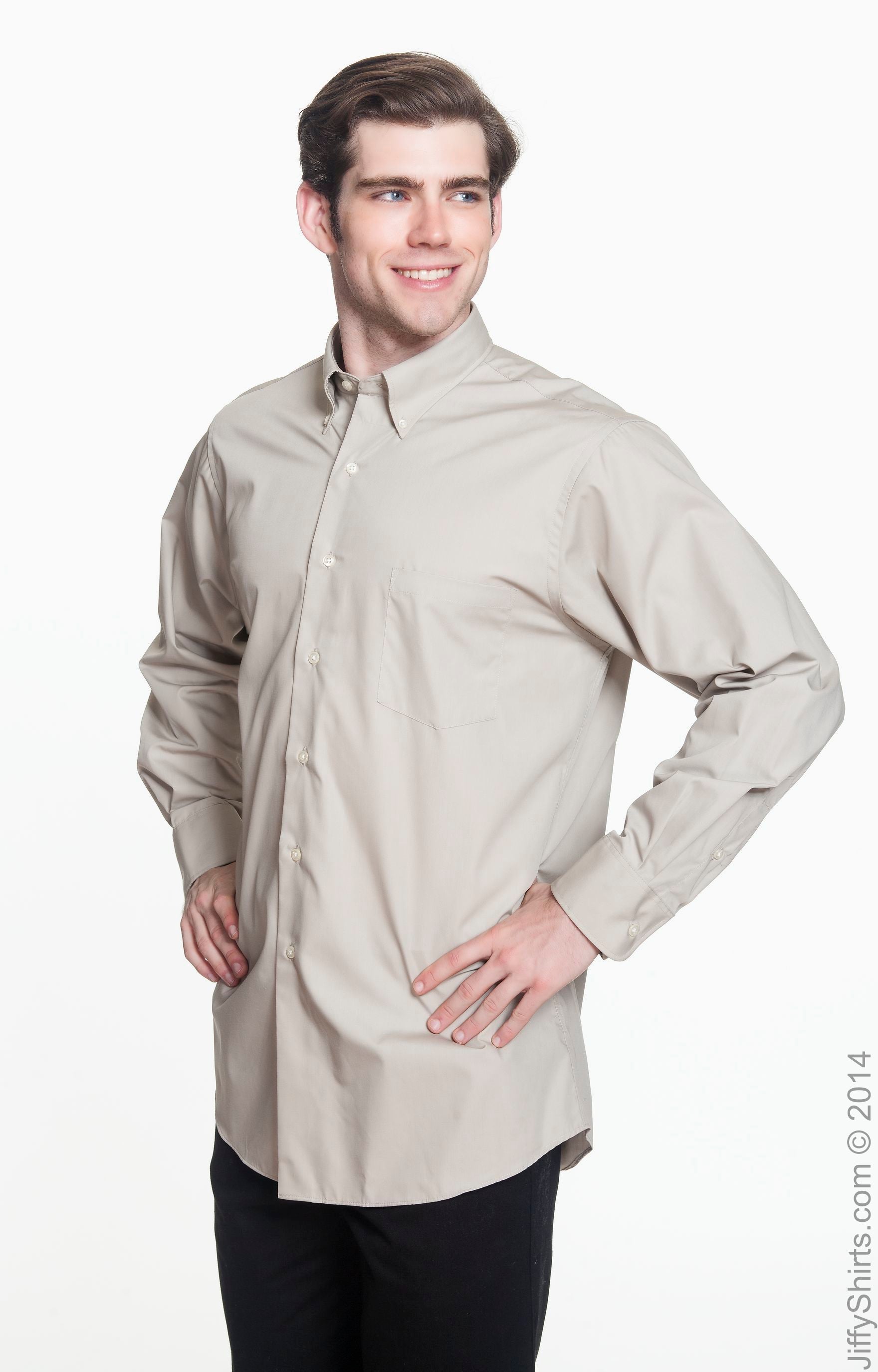 Silky Poplin Shirt - Chino