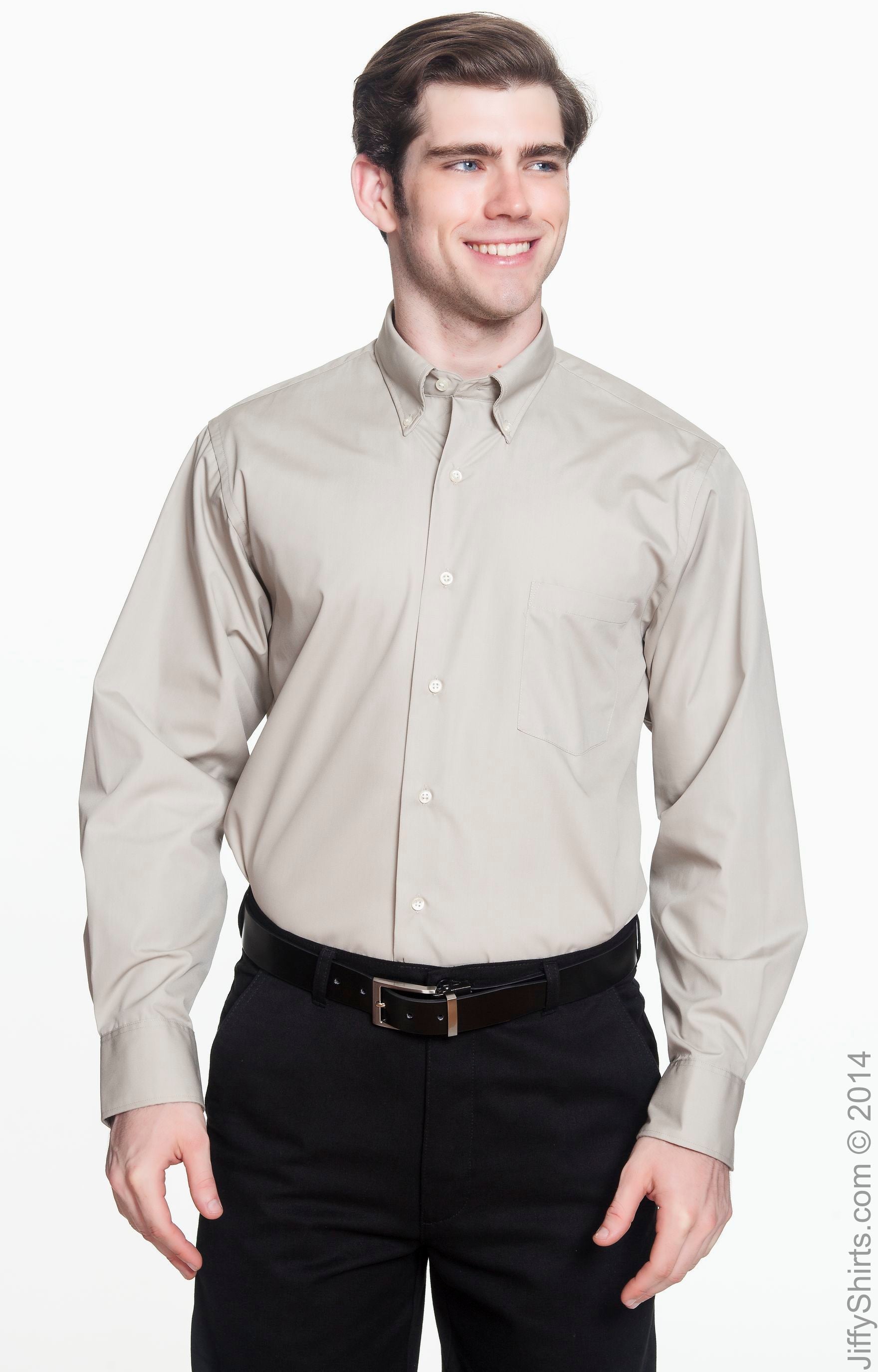 Silky Poplin Shirt - Chino