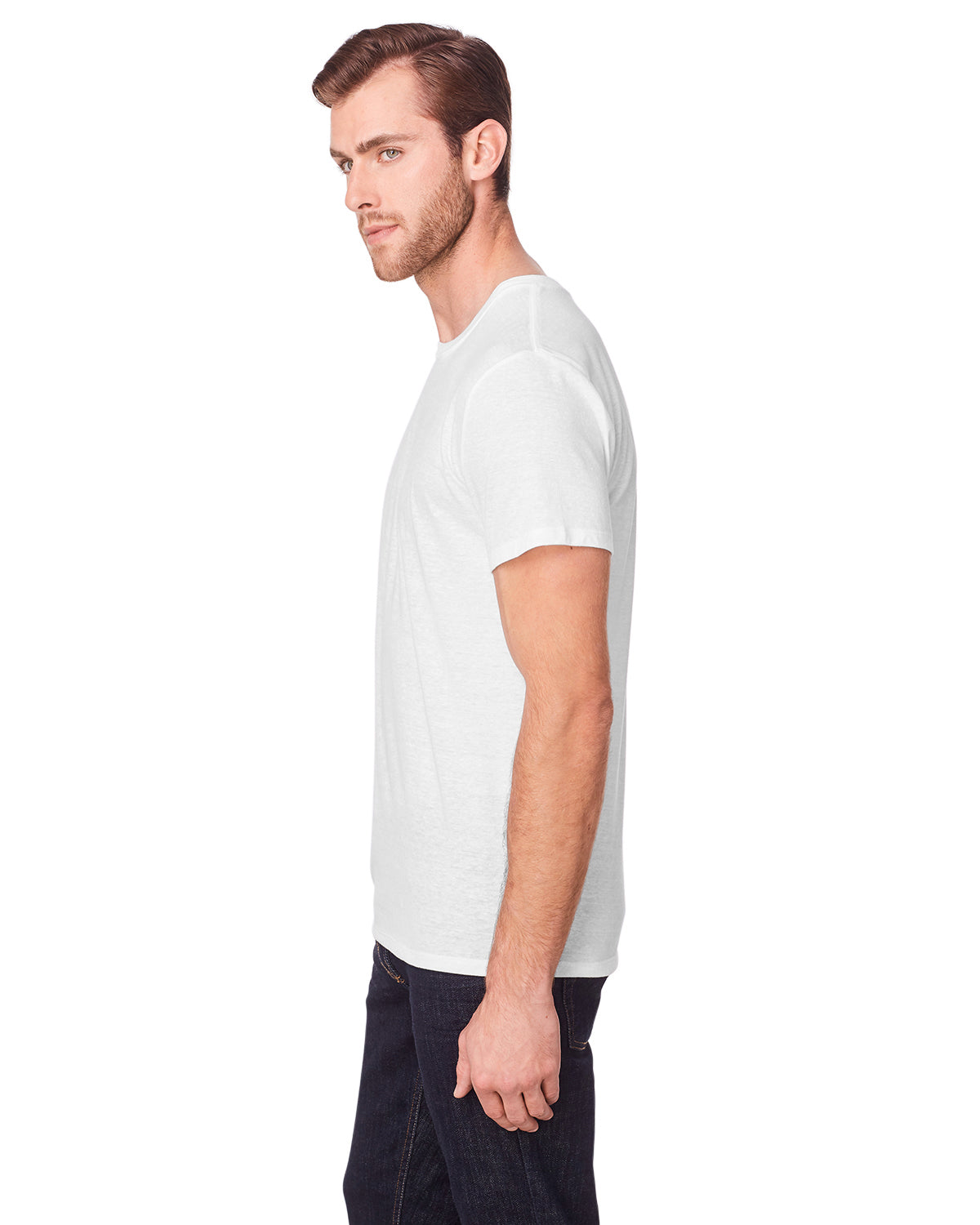 Unisex Triblend Short-Sleeve T-Shirt - Solid White Triblend