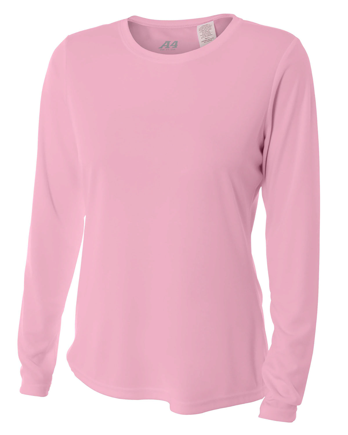 Women's Long Sleeve Cooling Performance Crew Shirt - Pink