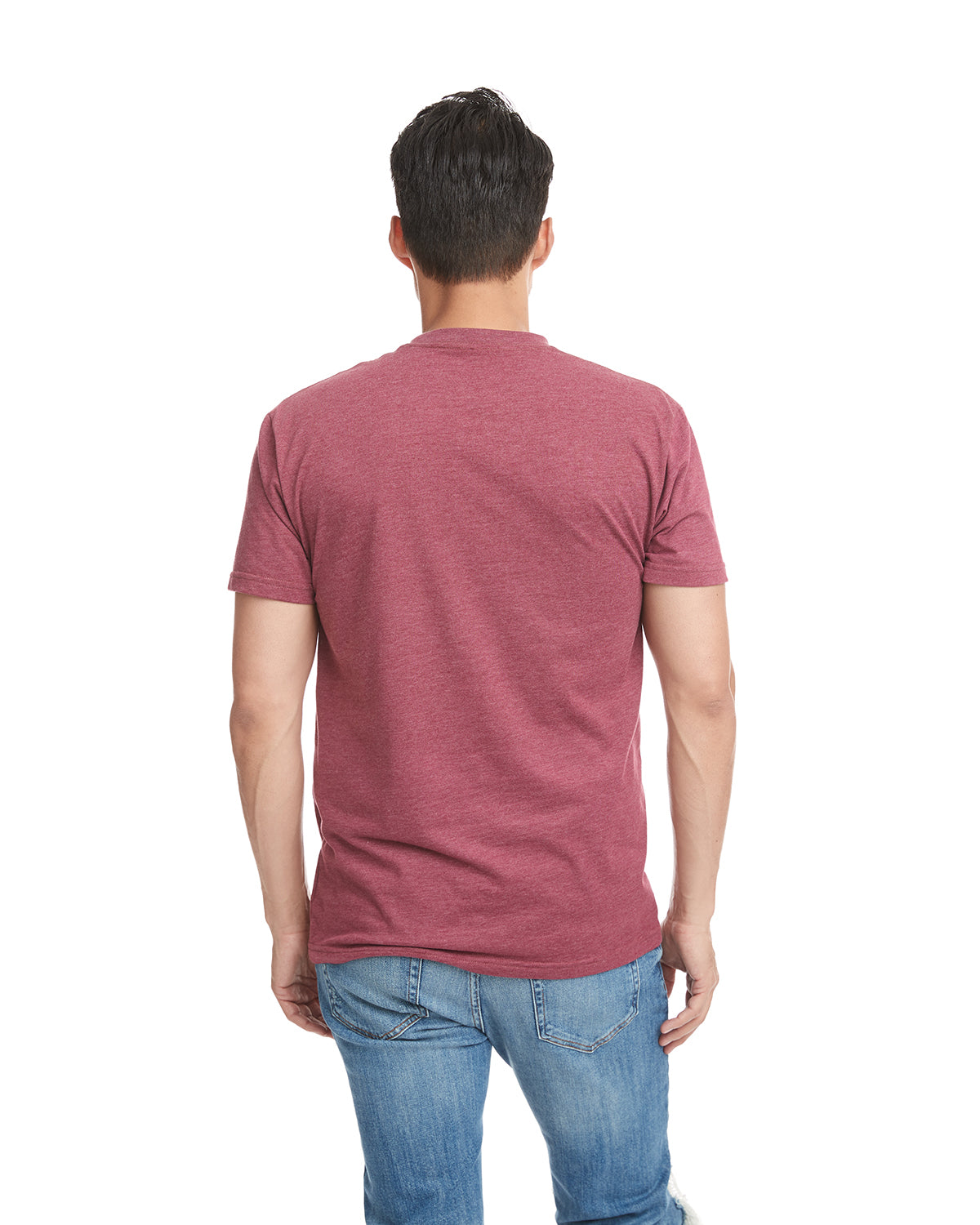 Men's Sueded Crew - Heather Maroon