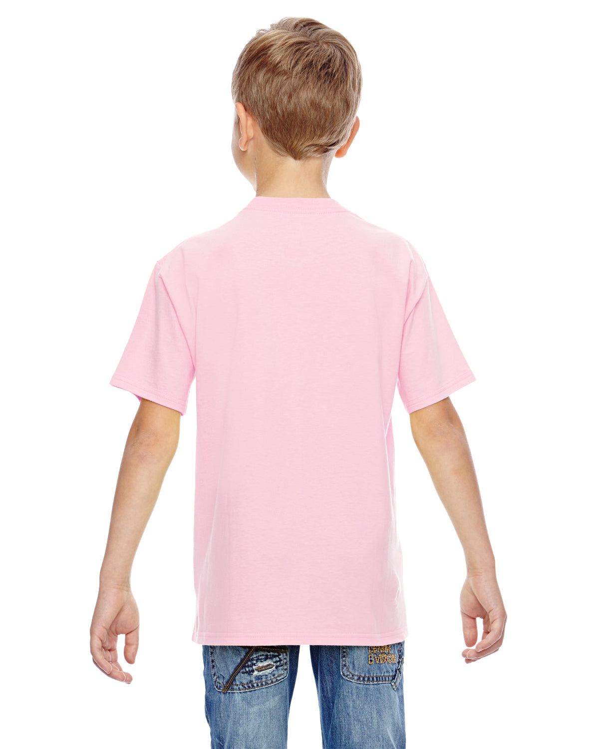 Youth Perfect-T Short Sleeve Tee - Pale Pink
