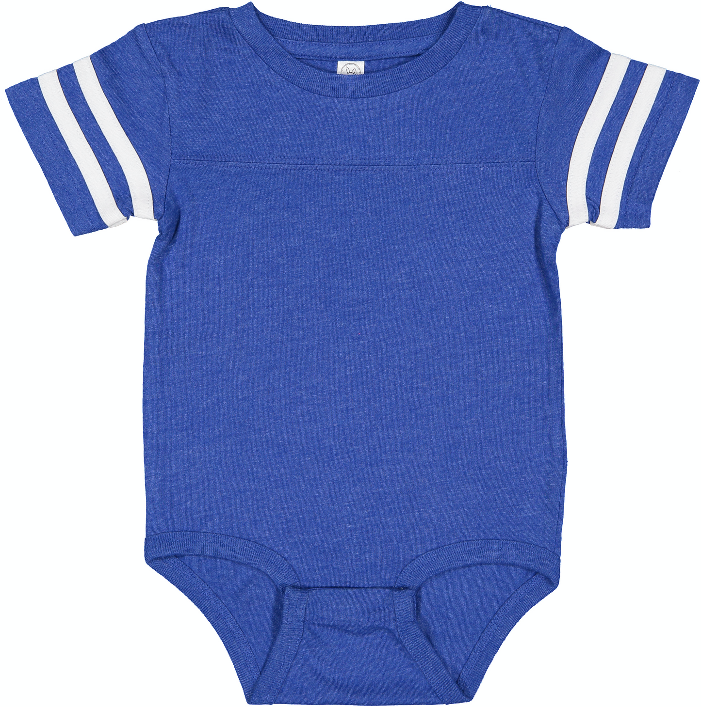 Infant Football Bodysuit - Vintage Royal / Blend White