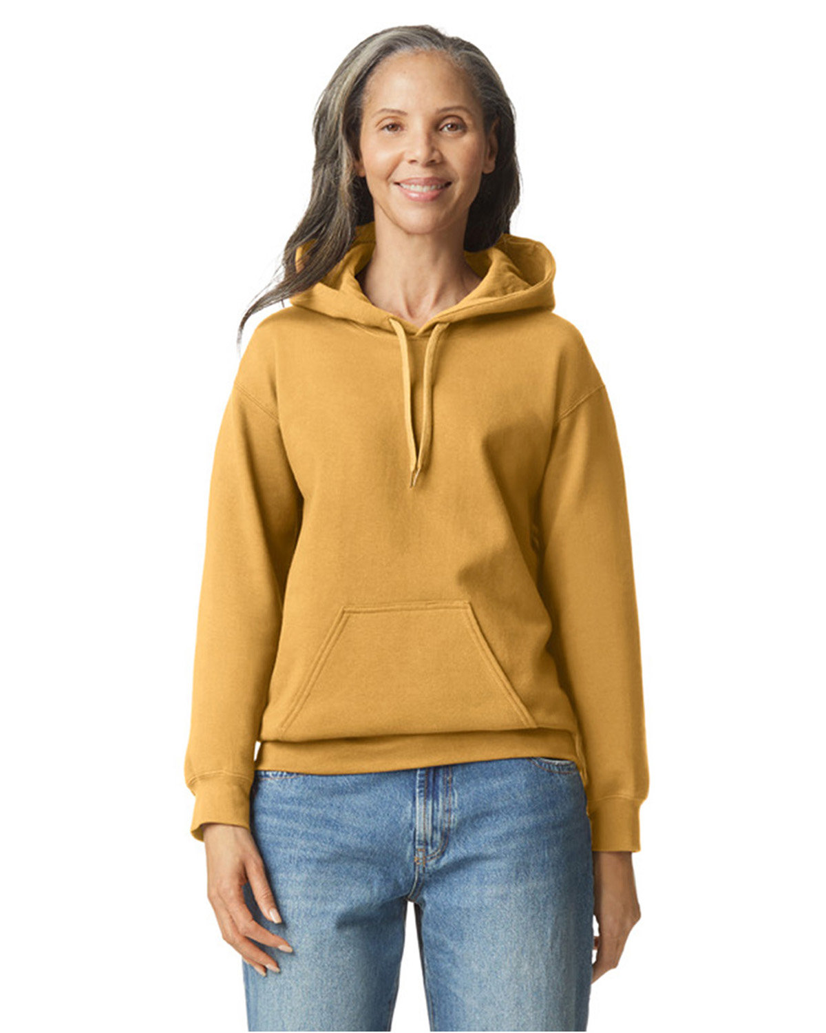 Softstyle Hoodie - Mustard