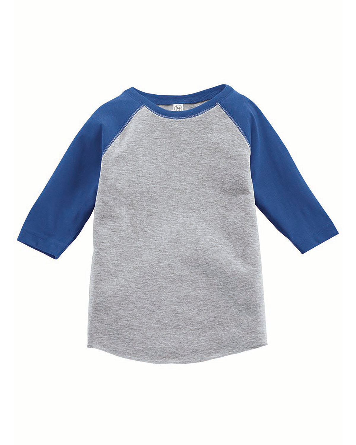 Toddler Baseball T-Shirt - Vintage Heather / Vintage Royal