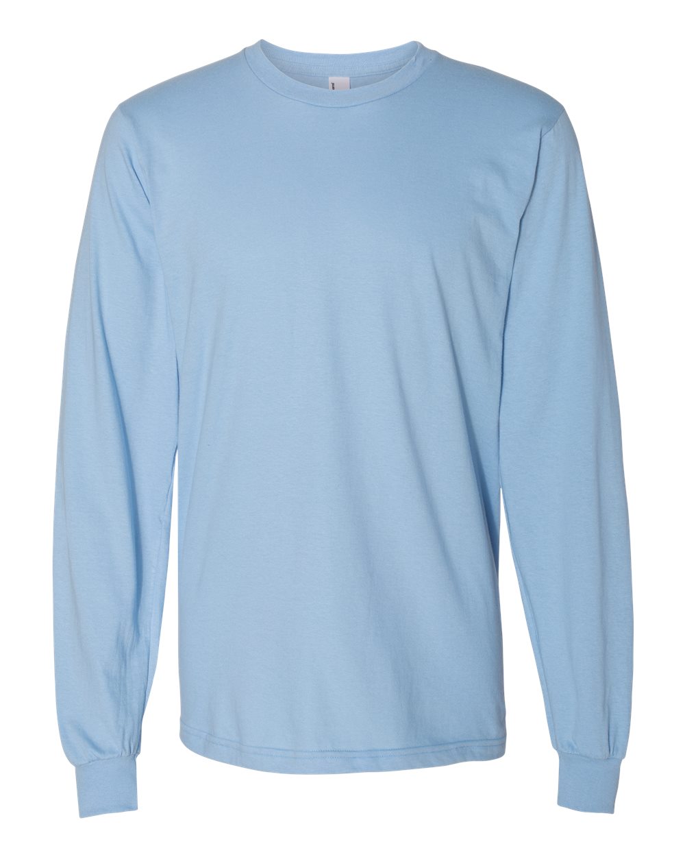 Unisex Fine Jersey Long-Sleeve T-Shirt - Baby Blue