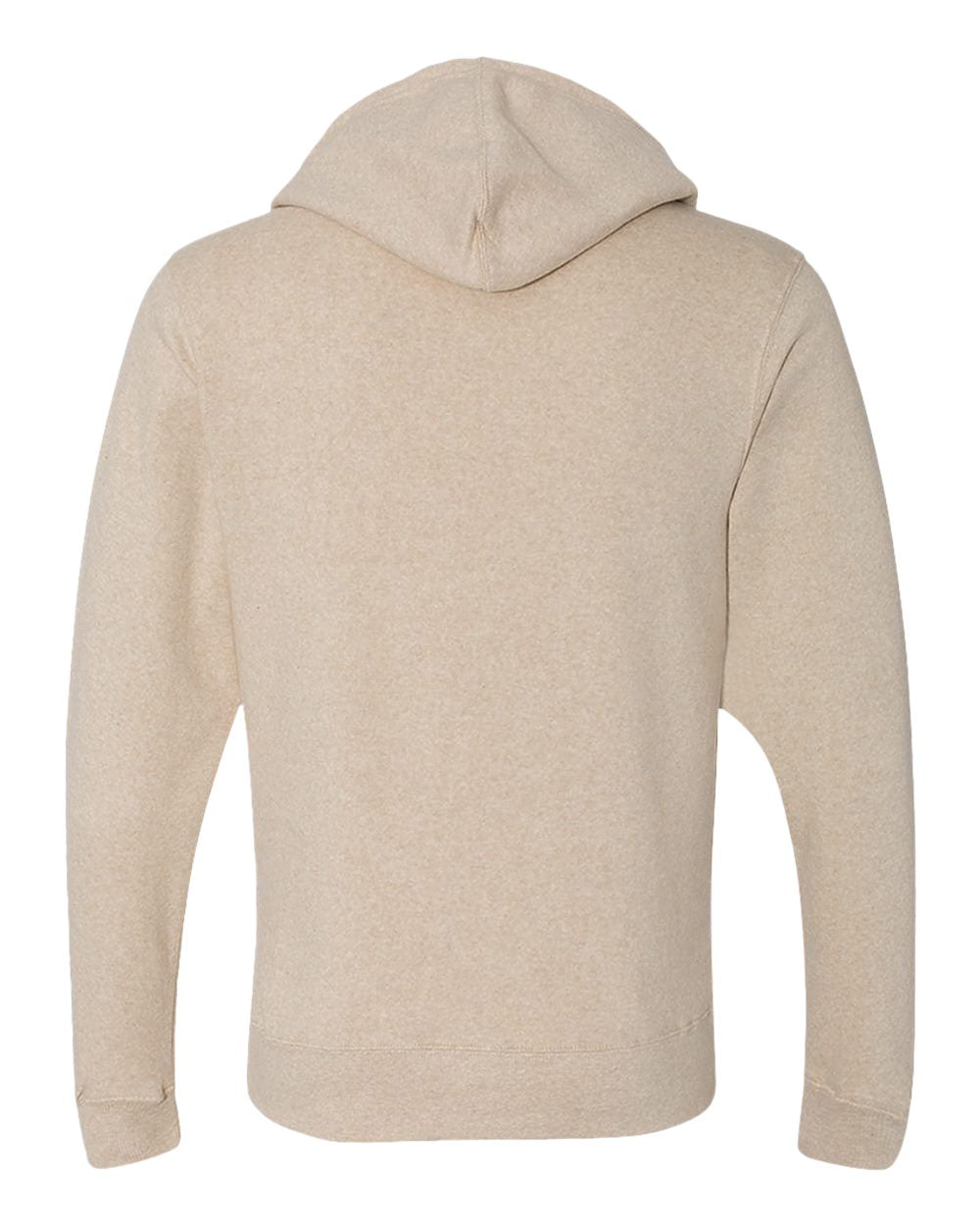 Unisex Triblend Full-Zip Fleece Hoodie - Oatmeal Triblend