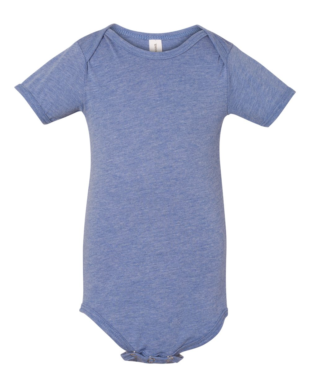Infant Triblend Short-Sleeve One-Piece - Blue Triblend