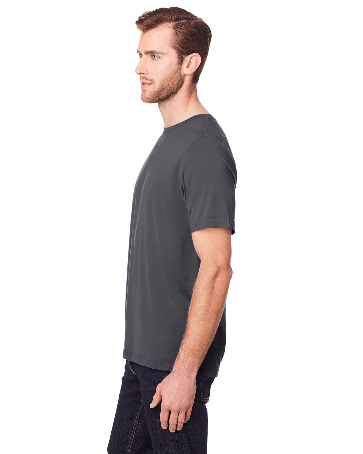 Unisex Fusion ChromaSoft™ Performance T-Shirt - Carbon