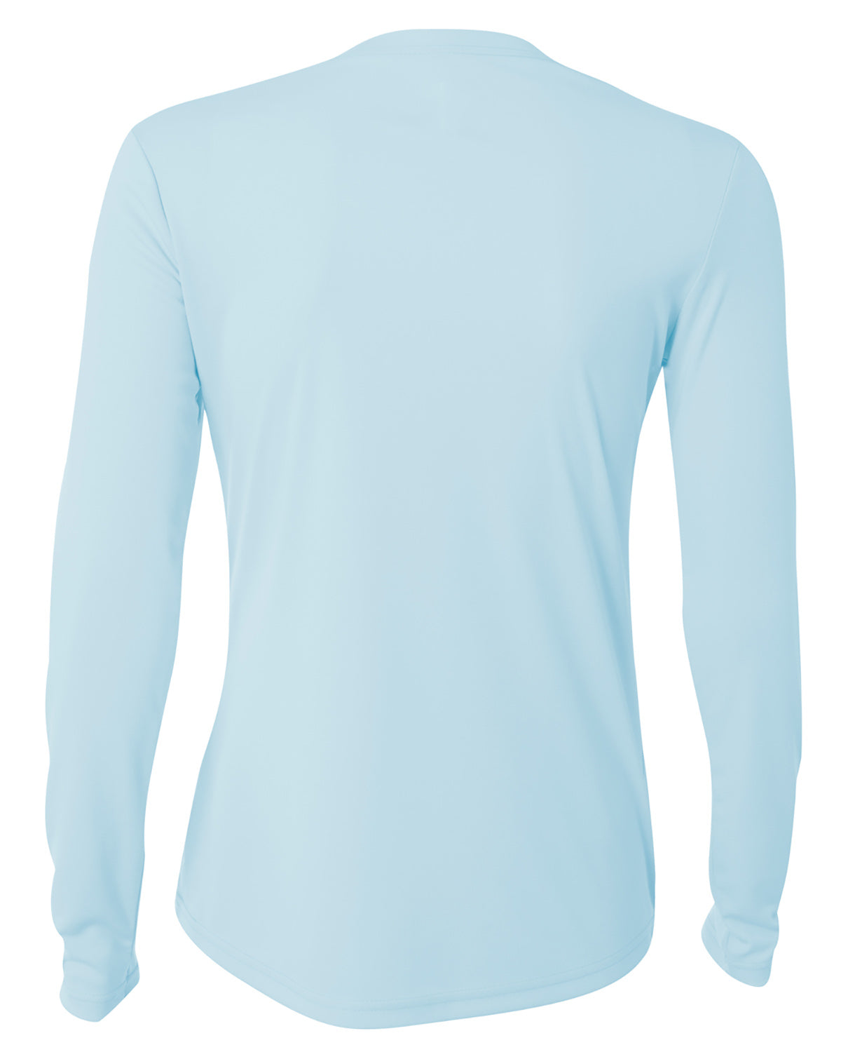 Women's Long Sleeve Cooling Performance Crew Shirt - Pastel Blue