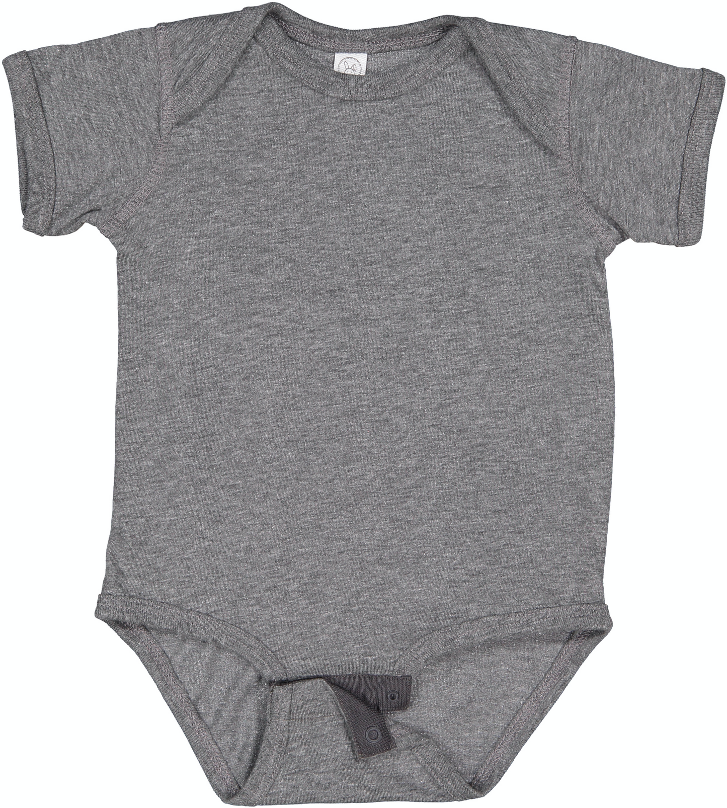 Infant Fine Jersey Bodysuit - Granite Heather