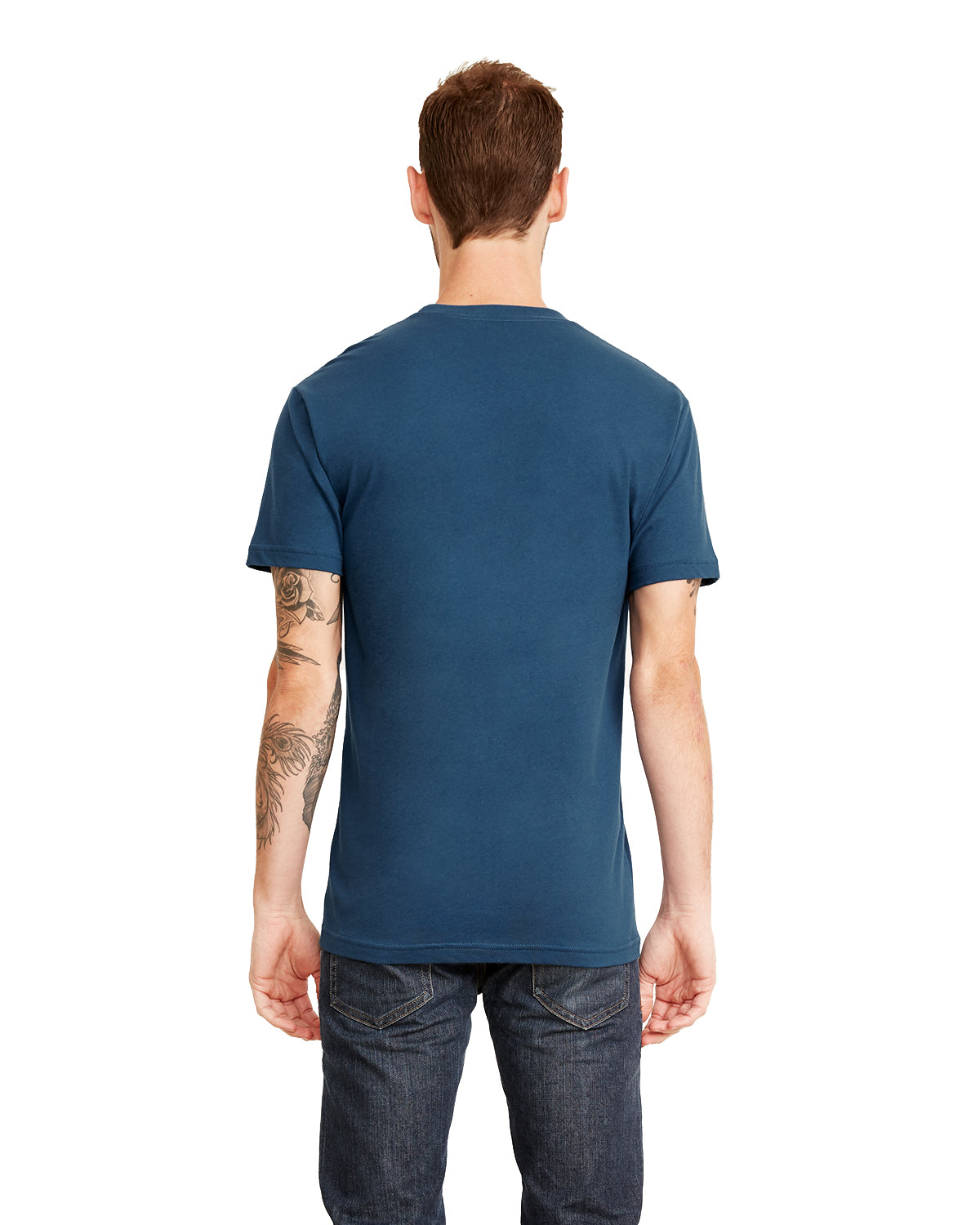 Unisex Pocket Crew - Cool Blue