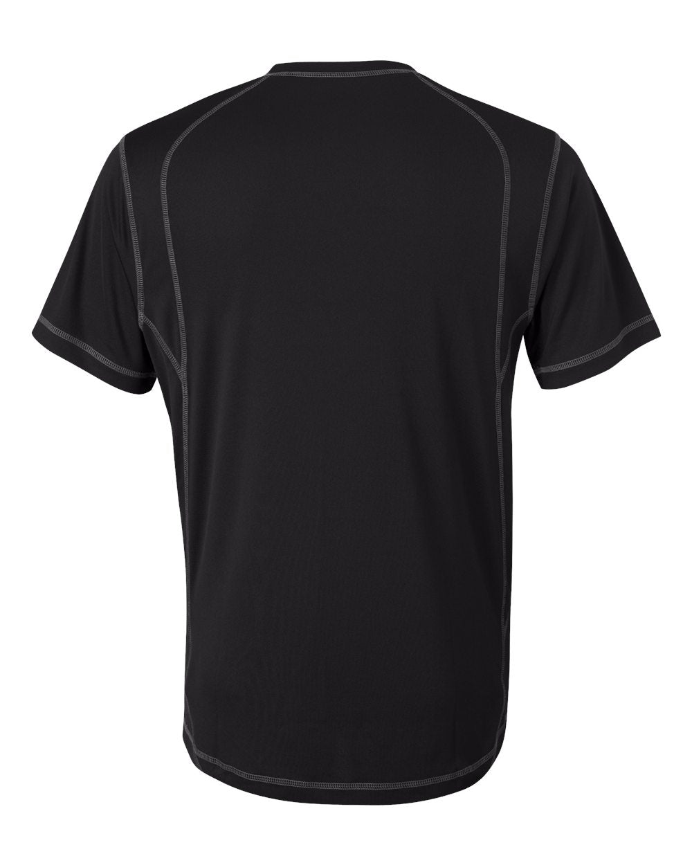 Pieced Interlock T-Shirt - Black / Slate
