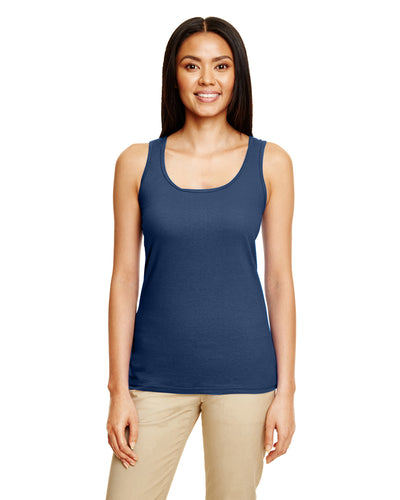 Women's Softstyle�� Racerback Tank - Navy