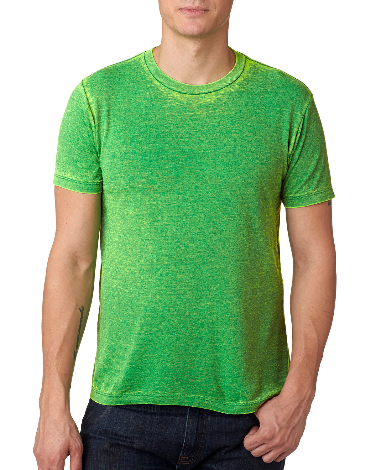 Unisex Acid Wash T-Shirt - Summer Green